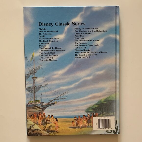 Pocahontas (1995, Hardcover, 1st Edition/Print) Vintage Walt Disney Picture Book - Picture 2 of 16